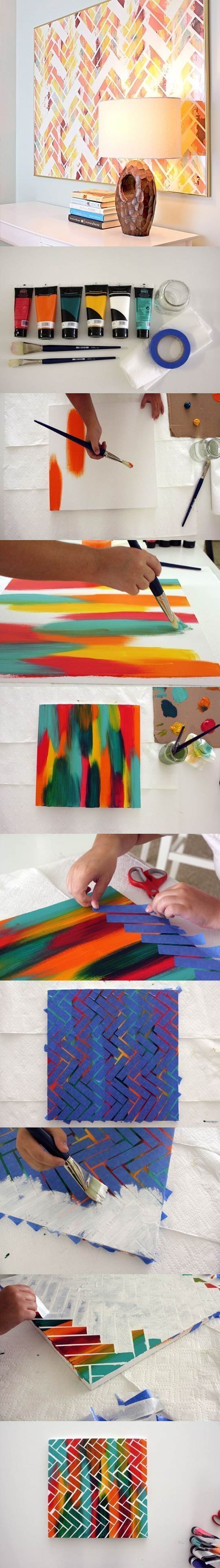 DIY Creative Painting Wall Art 2