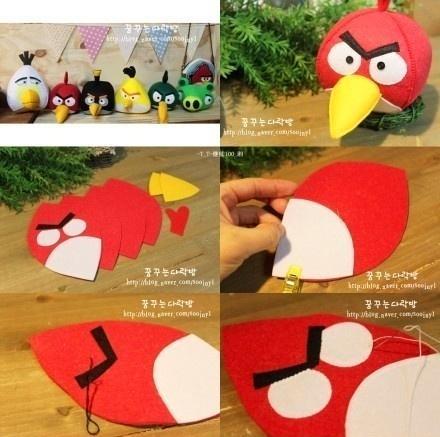 DIY Angry Bird Doll thumb