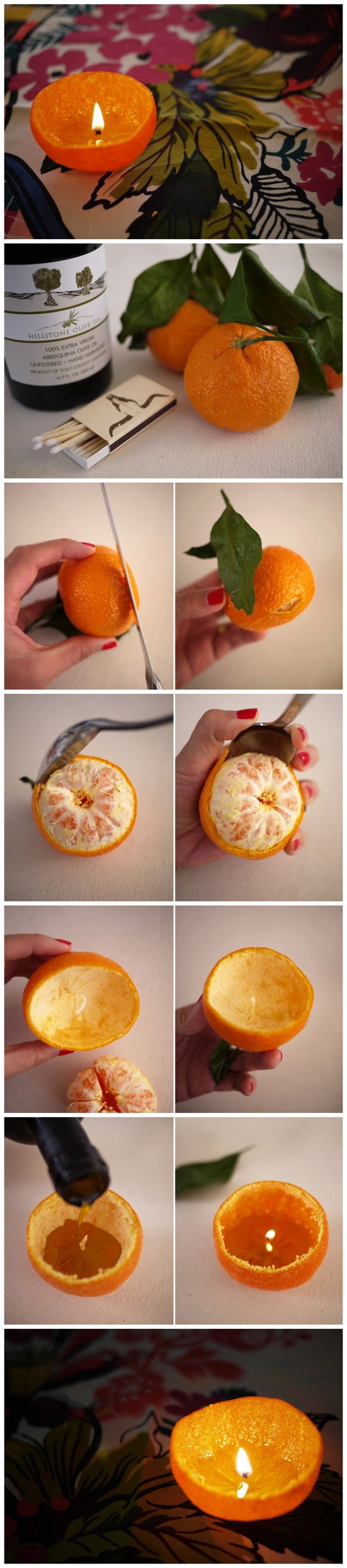 DIY Clementine Light