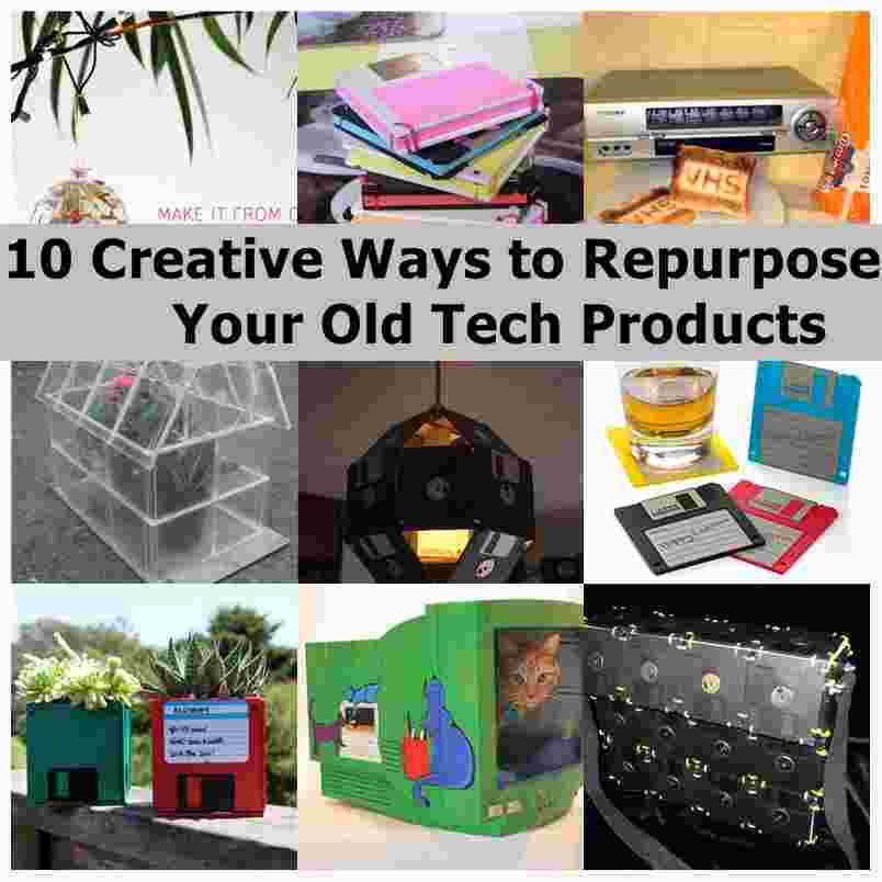 10 Creative Ways to Repurpose Your Old Tech Products