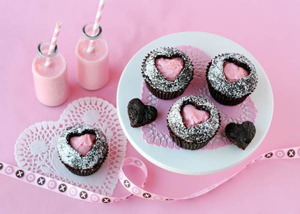 Sweet Heart Cupcakes