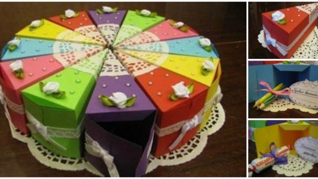 Cake Slice Box ✂ Templatemaker ︎