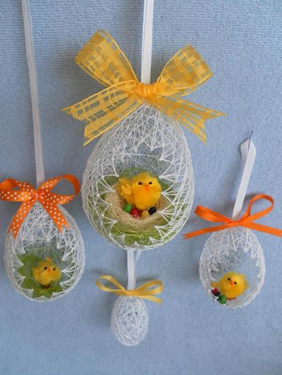 DIY Easter Egg Basket from Thread 14