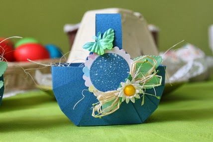DIY Easy Cardboard Easter Basket