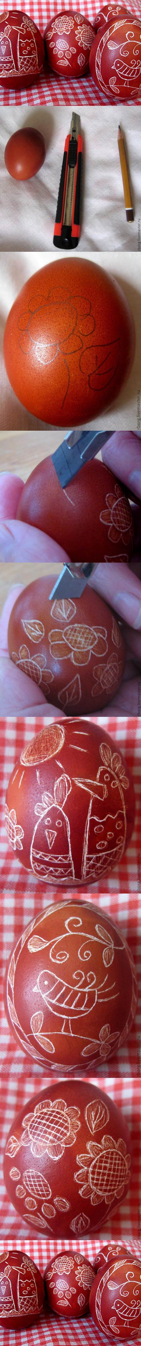 DIY Uniquely Decorated Easter Eggs 2