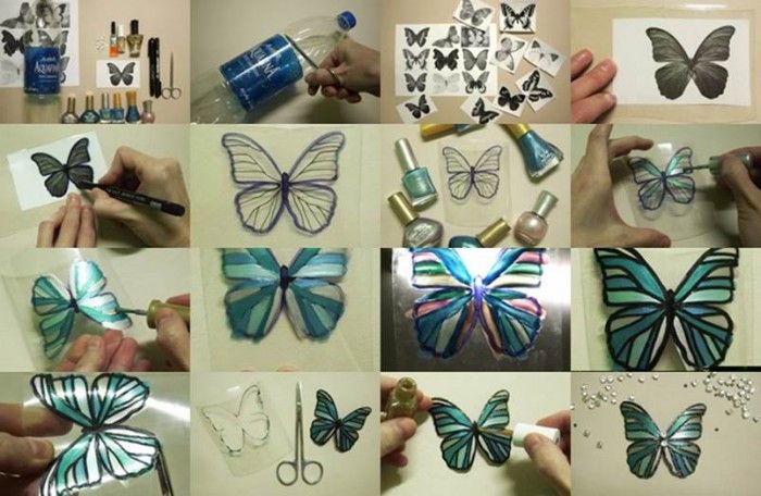 DIY Beautiful Butterflies from Plastic Bottles