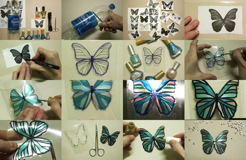 DIY Beautiful Butterfly from Plastic Bottle 1