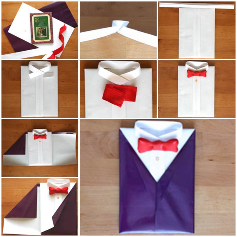 gift wrap tie