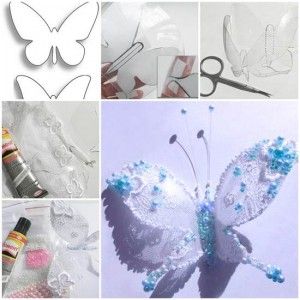 DIY Beautiful Butterfly from Plastic Bottle