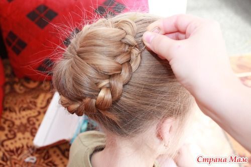 DIY Unique Braided Bun Hairstyle 11