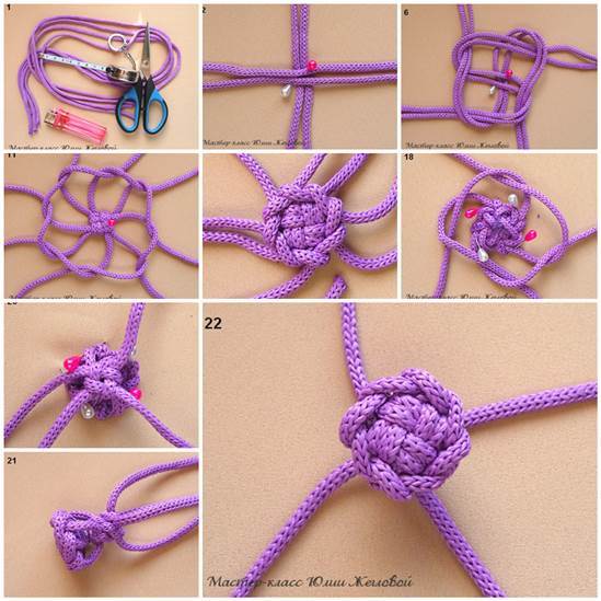 DIY Weave a Macrame Knot 3