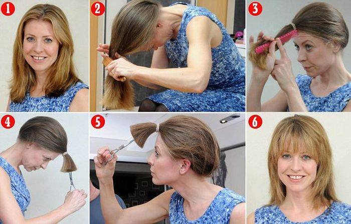How to Cut Your Own Hair in an Easy Way