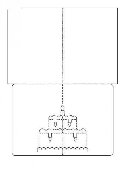 How to DIY 3D Kirigami Greeting Cards with Templates 14