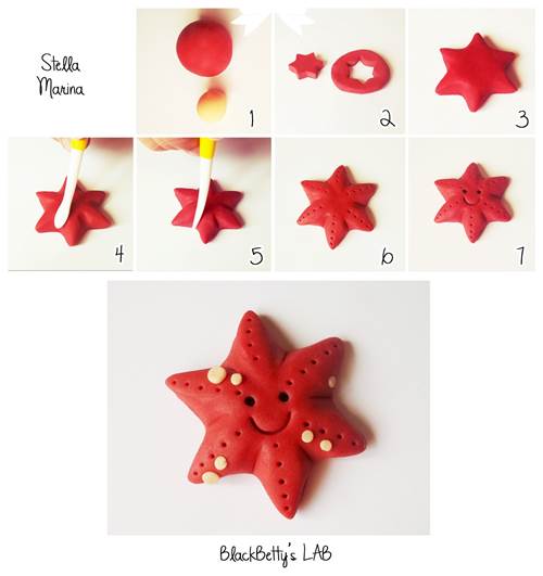How to DIY Cute Fondant Starfish