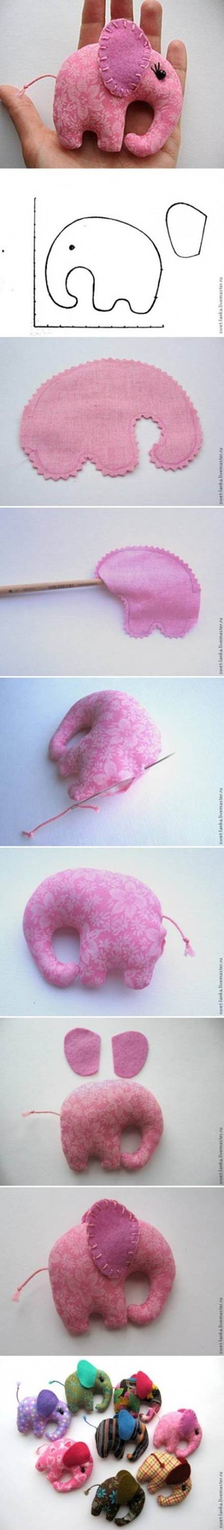 How to DIY Cute Pocket Elephant