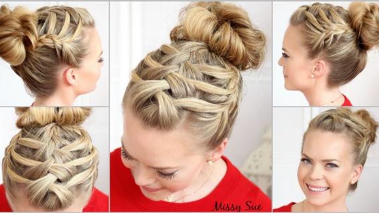 How To Diy Double Waterfall Triple French Braid Hairstyle