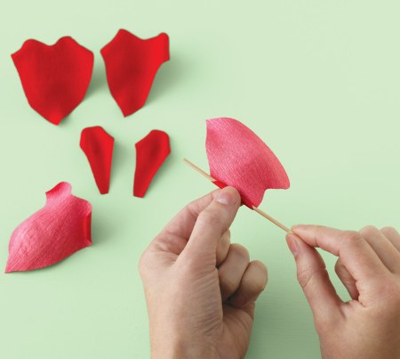 How to DIY Easy Crepe Paper Rose