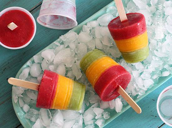 How to DIY Frozen Fruit Popsicles