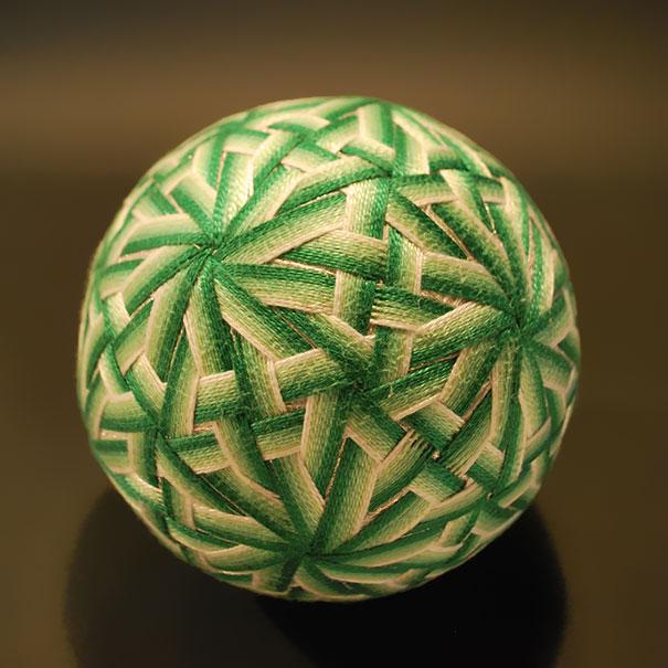 Unique Handmade Embroidered Temari Balls