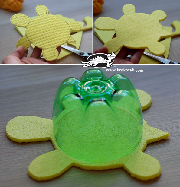 How to Make DIY Turtle Toys from Recycled Plastic Bottles ...