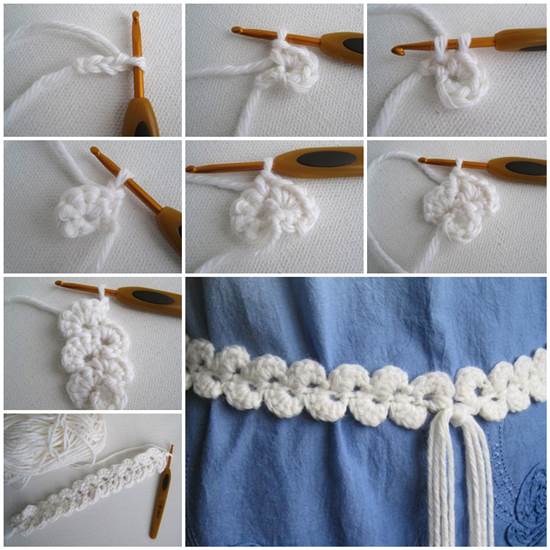 How to Make Stylish Crochet Belt
