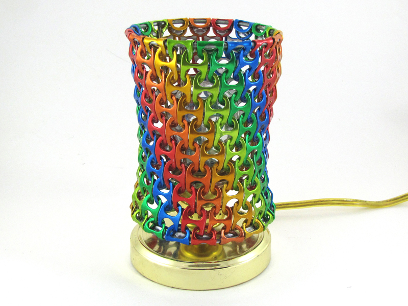 How to Make Unique Lampshade from Soda Can Pop Tabs
