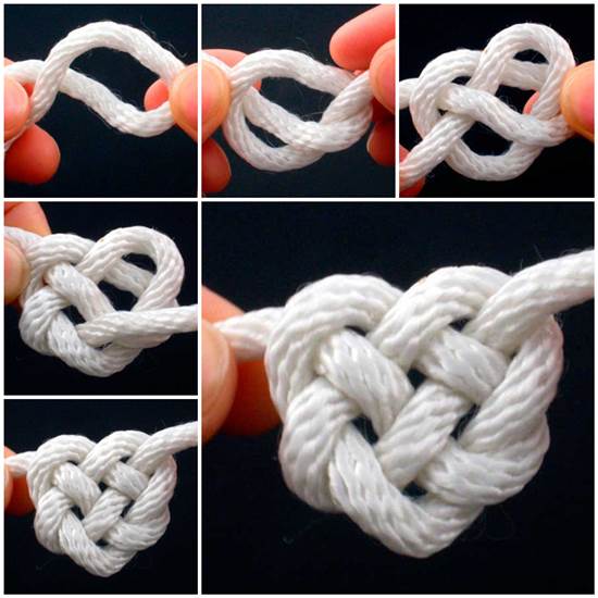 How to Tie Celtic Heart Knot