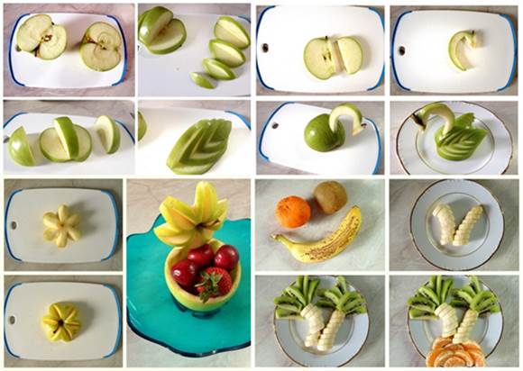 simple fruit art