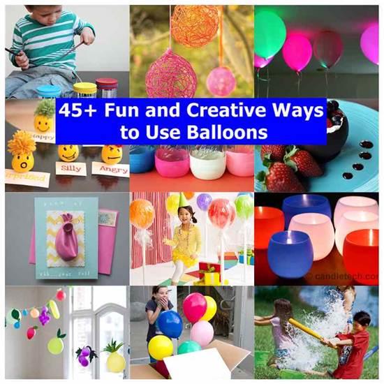 45+ Fun and Creative Ways to Use Balloons