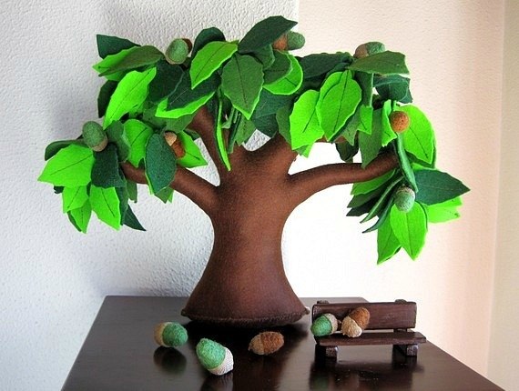 Creative Handmade Felt Trees