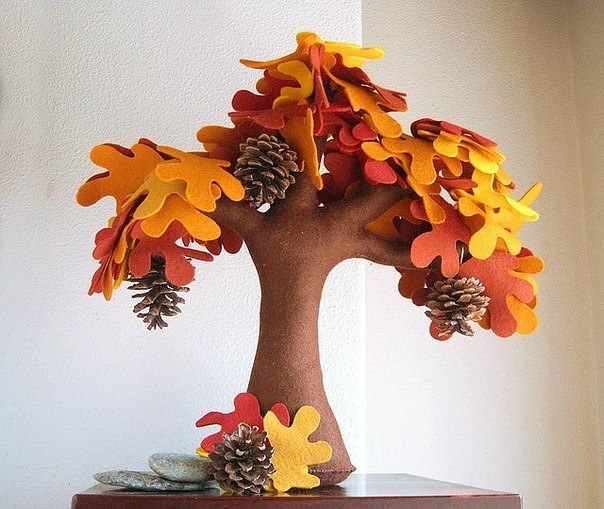 Creative Handmade Felt Trees