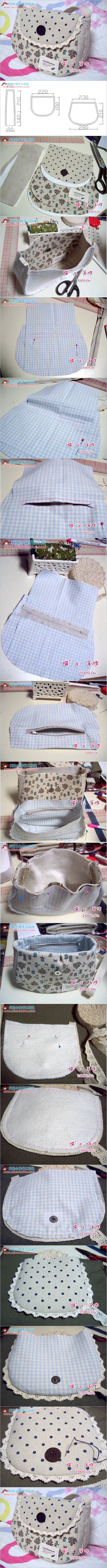 DIY How to Sew a Simple Summer Handbag