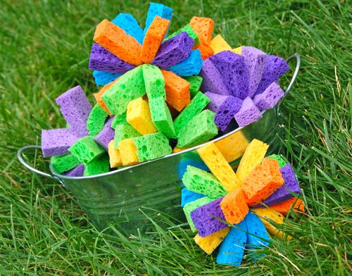 35+ Fun Activities for Kids to Do This Summer --> Sponge Bombs