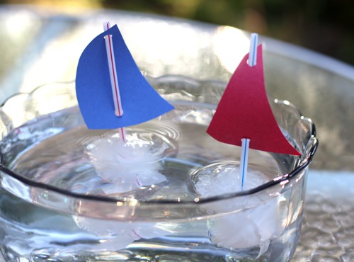 35+ Fun Activities for Kids to Do This Summer --> Ice Cube Boats