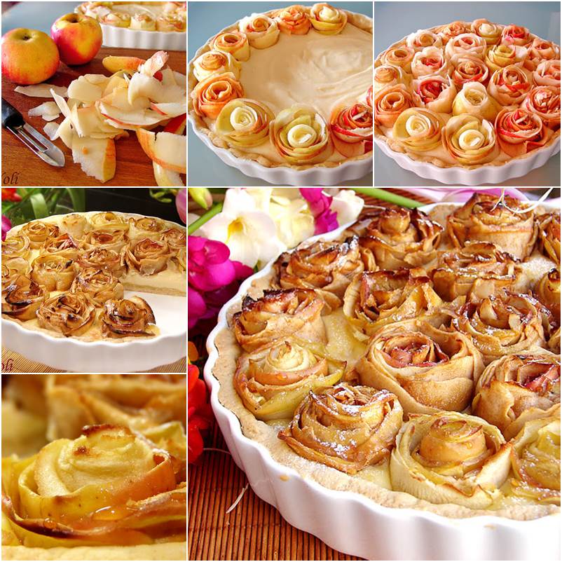 How to DIY Apple Pie of Roses