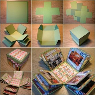 How to DIY Creative Box Photo Album