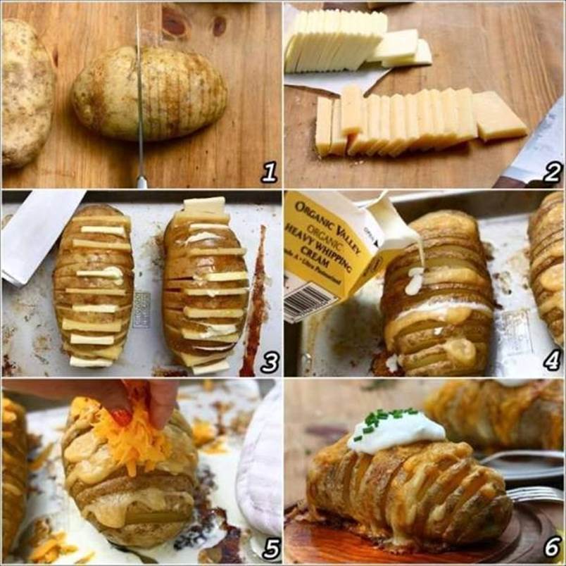 How to DIY Delicious Scalloped Hasselback Potatoes thumb