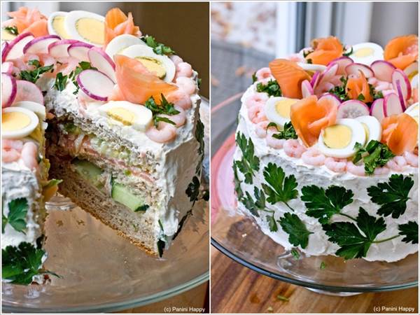 How to DIY Delicious Scandinavian Sandwich Cake