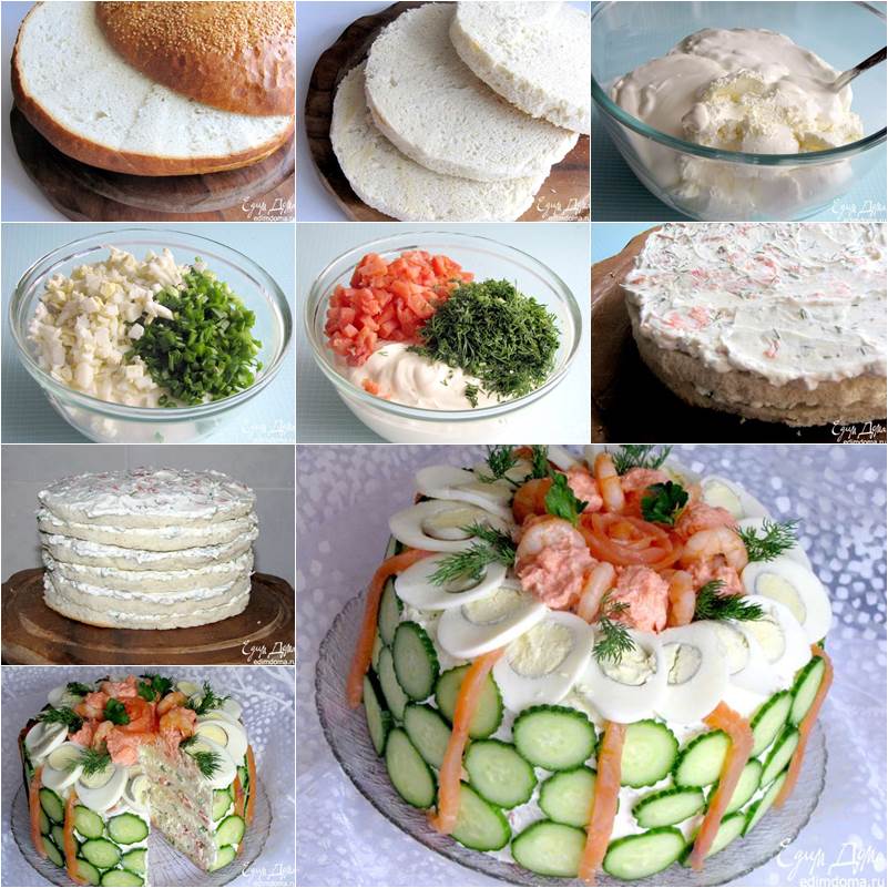 How to DIY Delicious Scandinavian Sandwich Cake