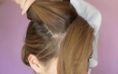 How to DIY Elegant Twisted Hair Bun Hairstyle