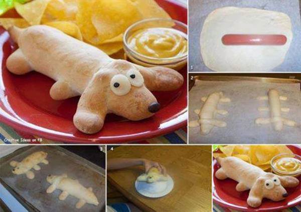How to DIY Hot Dog In A Dog Bread