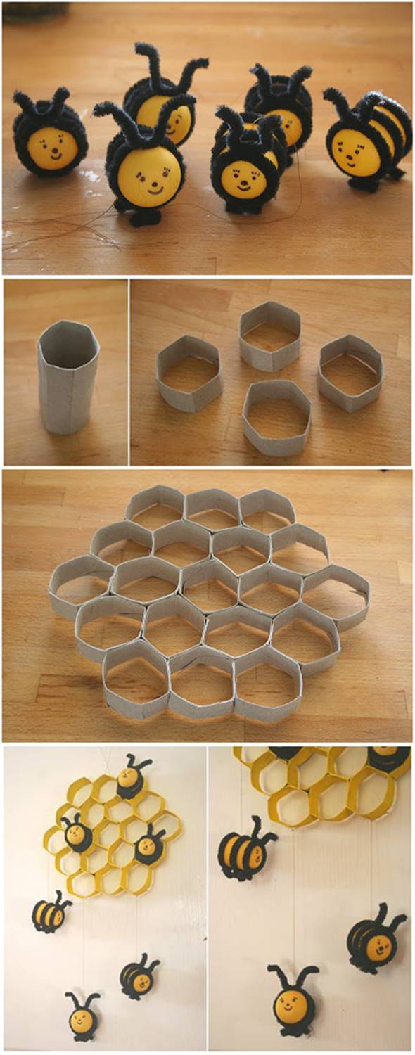 https://icreativeideas.com/wp-content/uploads/2014/06/How-to-DIY-Lovely-Beehive-and-Bees-Decoration-from-Toilet-Paper-Rolls-thumb2.jpg