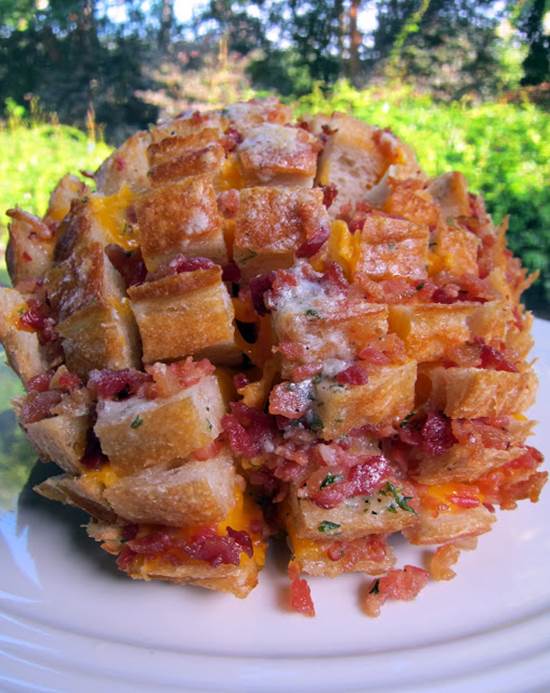 stuffed chessy bread