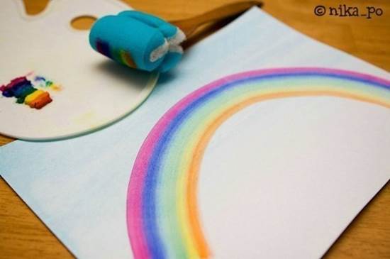 How to Draw Rainbow Easily 5