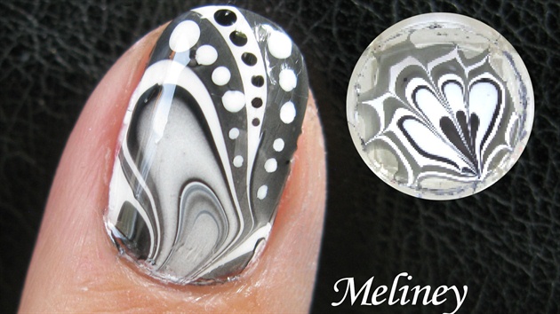 How to Make Amazing Water Marble Nail Art DIY Tutorial 1