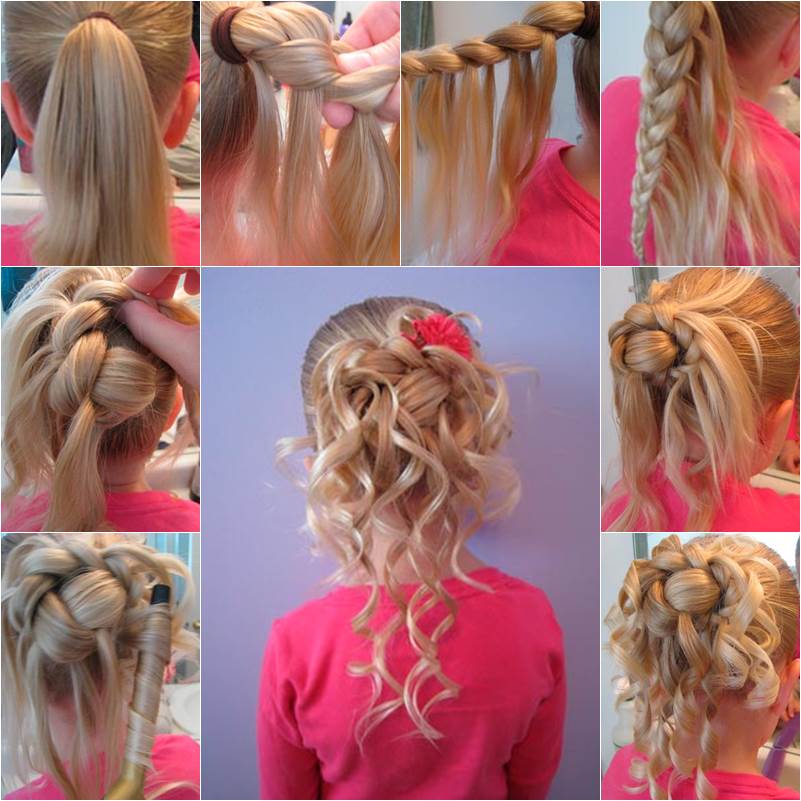 How to Make Cute Hairstyle for Girls DIY Tutorial