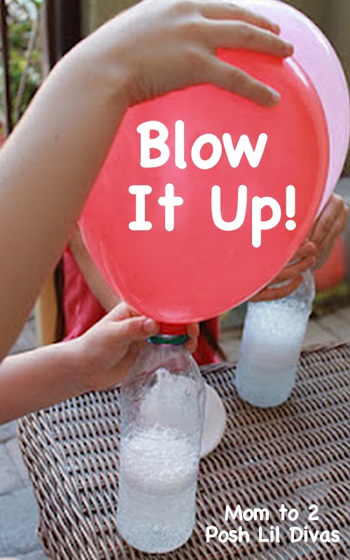 45+ Fun and Creative Ways to Use Balloons --> Exploring Gas with Balloons, Baking Soda and Vinegar