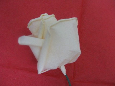 How to DIY Beautiful Crepe Paper Roses 19