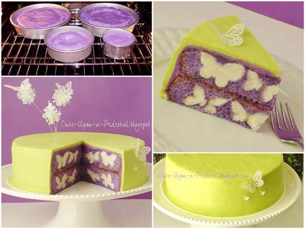How to DIY Butterflies Inside Surprise Cake