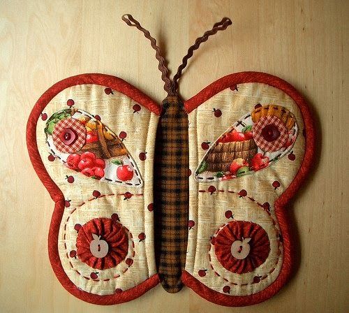 How to DIY Butterfly Pot Holder 5